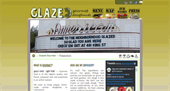 Desktop Screenshot of glazedgourmet.com